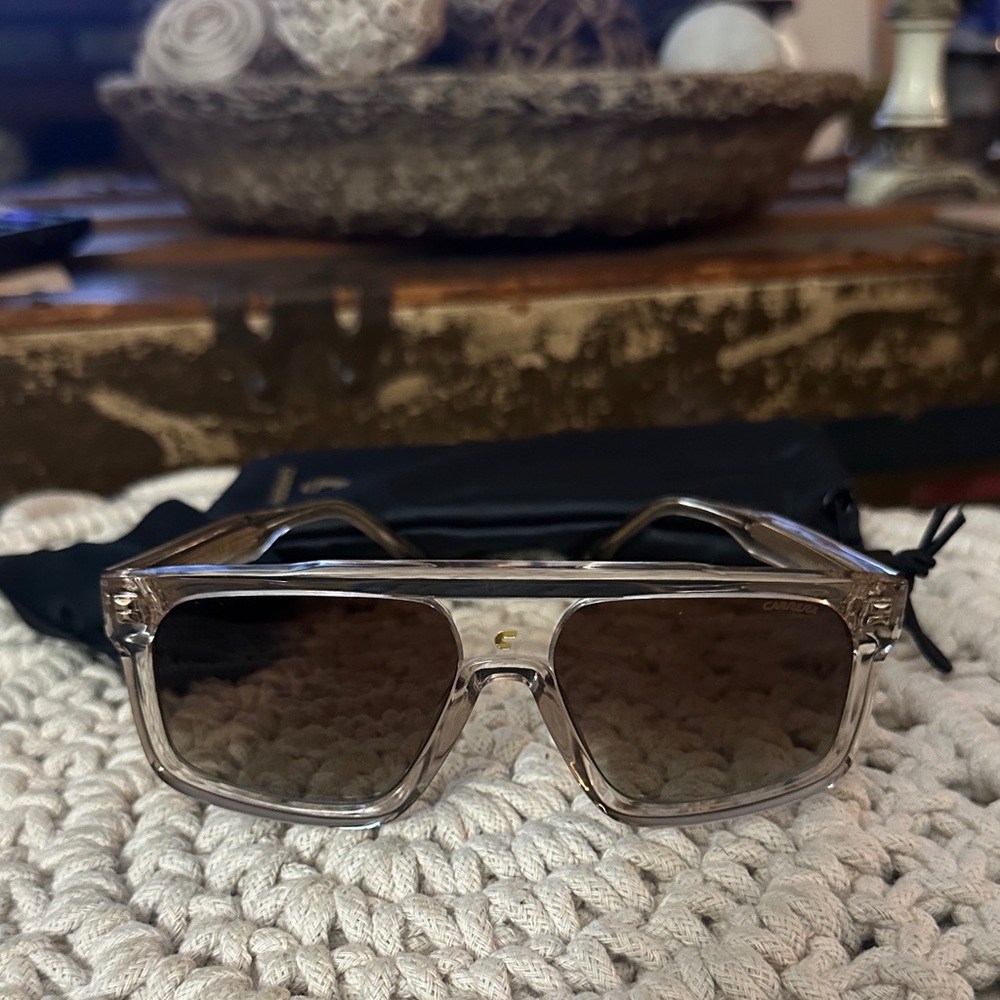Carrera Black and Gold Sunglasses Case